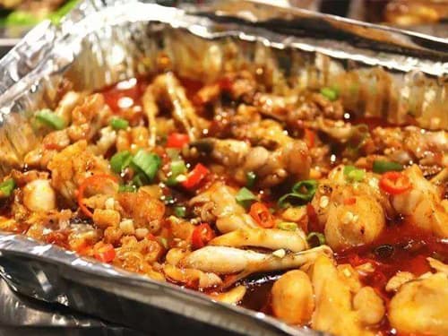 张港镇锡纸牛蛙